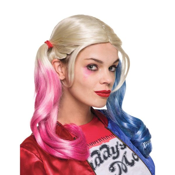 Perruk - RUBIES - Harley Quinn - Suicide Squad - Dam - Officiell