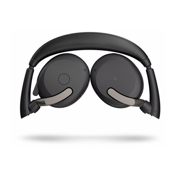 Jabra Evolve2 65 Flex UC Stereo - Headset - on-ear - Bluetooth - trådlöst - aktiv brusreducering - USB-A -