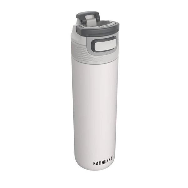 Isolerad Flaska - KAMBUKKA - ELTON ISOLERAD - Rostfritt Stål - 600ml - Kritvitt