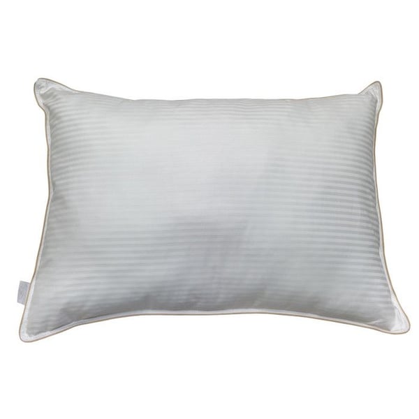 Kudde "Fjord Grand Hotel" med avtagbart överdrag Soft Com'Duv Randig bomullsatin Lestra - Kudde 50 x 70 cm