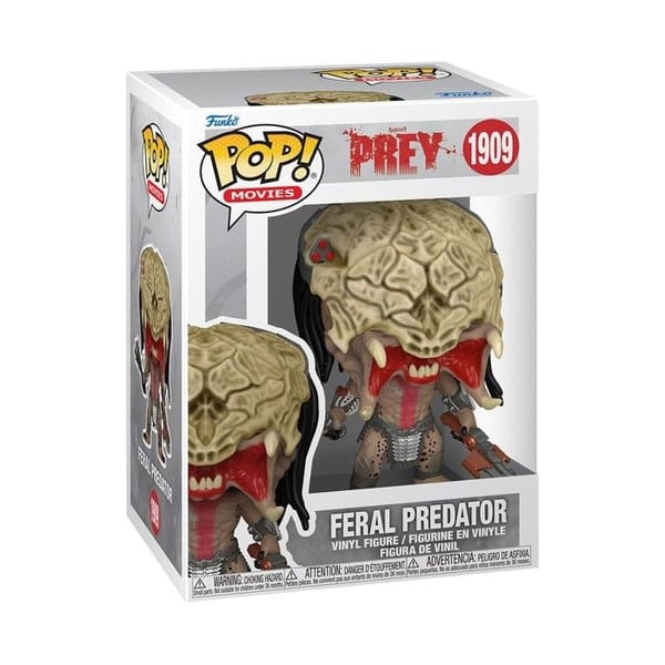 Funko - Prey - Figur Figur POP! Feral Predator 9 cm