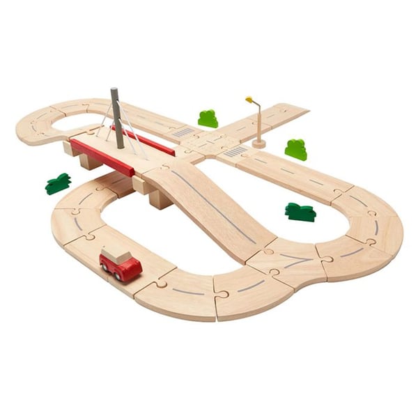 Plan Toys - Road set - TROUSSELIER