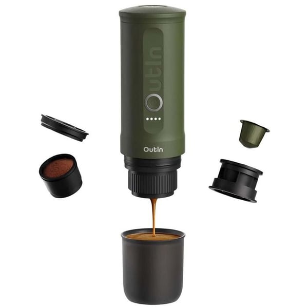 OutIn Nano Espressomaskin Grön