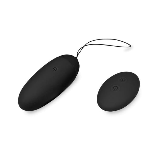 Fjärrstyrd vibrerande ägg Ada - Vibrator för par - Svart