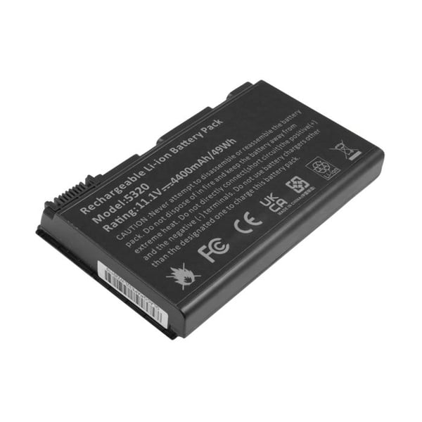 Batteri - AVIZAR - TravelMate 5310 - Li-ion 11.1V - 4400mAh - Kompatibel Extensa 7620