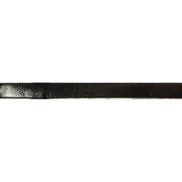 MégaCréa - Armband 6 mm Metalliserad Svart