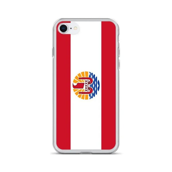 Telefonfodral - PIXELFORMA - iPhone 6 S - Fransk Polynesien flagga - Flexibel - Transparent