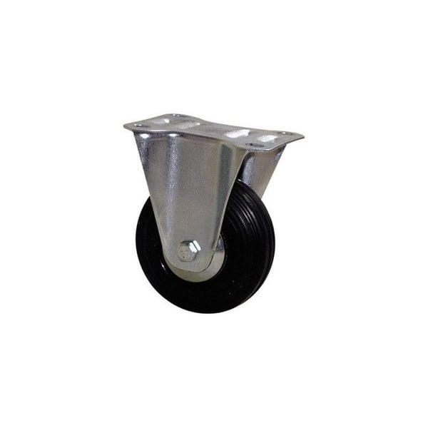 Länkhjul med fast platta - 65 mm