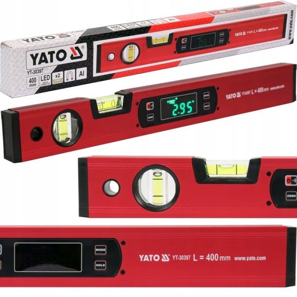 Yato - YT-30397 - MAGNETISK ELEKTRONISK NIVÅ 400mm