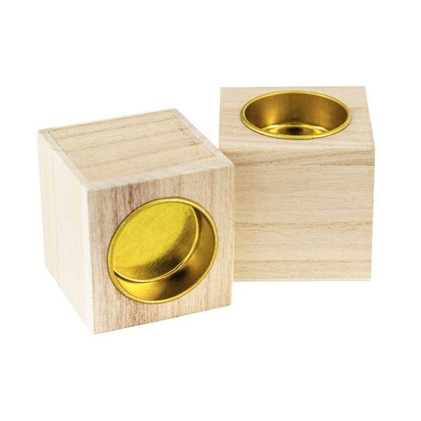 MégaCréa DIY - Träljuslykta 6 cm