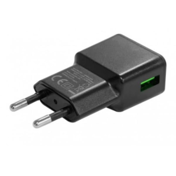 Dubbel USB-A väggladdare - AVIZAR - Partel - 12W - 2.4A - Kompakt och lätt