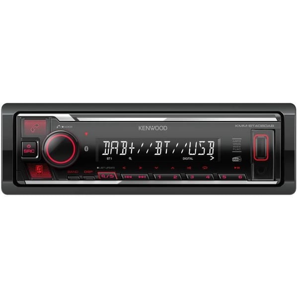 USB bilradio - Bluetooth - DAB+ - JVC KMM-BT408DAB