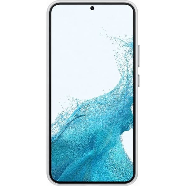 Samsung mobiltelefon cover og cover Læder taske S22+ Lysegrå