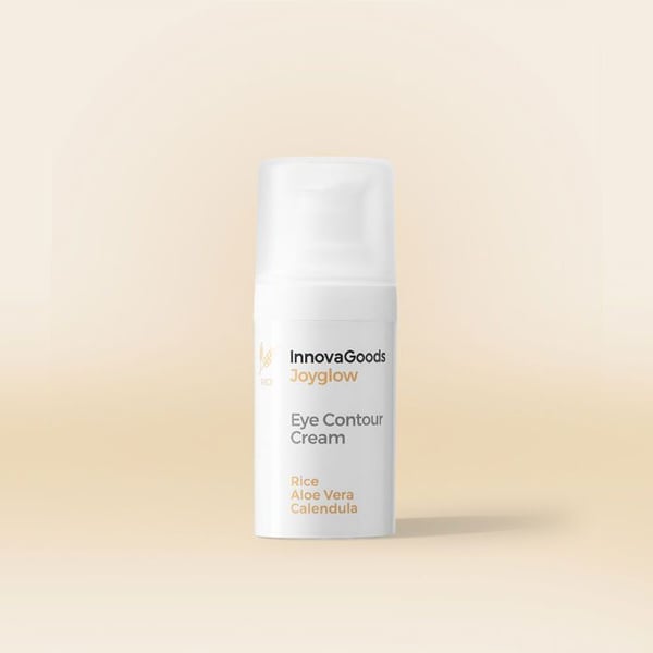 Specifik Behandling Ansikte Eller Kropp - InnovaGoods - Ögonkontur Rice Joyglow InnovaGoods 15 ml – Fukt & Lyster Specifik Behandling Ansikte Eller Kropp - InnovaGoods - Ögonkontur Rice Joyglow InnovaGoods 15 ml – Fukt & Lyster