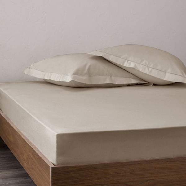 "Julian" percale påslakan med 35 cm keps alla storlekar Pure Cotton - Julian Linne - 180 x 200 cm 35 cm keps