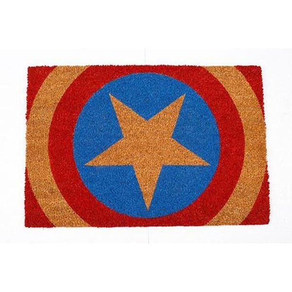 Paillasson - NÄRHET - Captain Amer - Kokosfiber - PVC - 40 cm x 60 cm