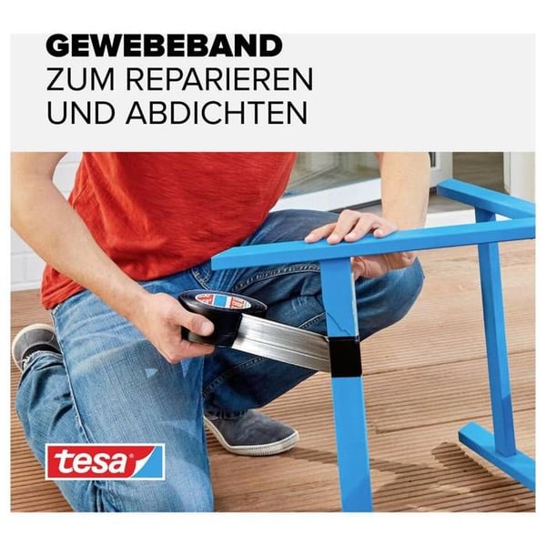 tesa® extra Power gaffatape tesa 56389-00002-06 hvid (L x B) 50 m x 50 mm gummi 1 stk.