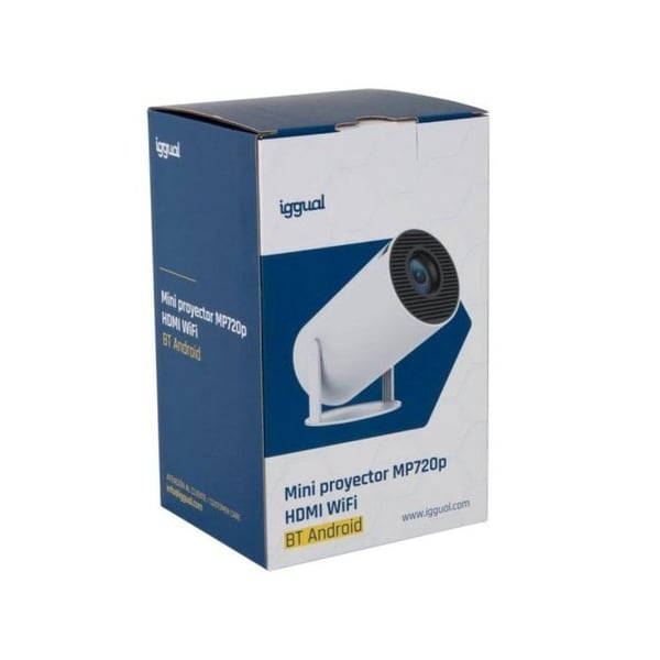 Projektor - IGGUAL - Mini MP720p - HDMI - WiFi - 3D - 720p