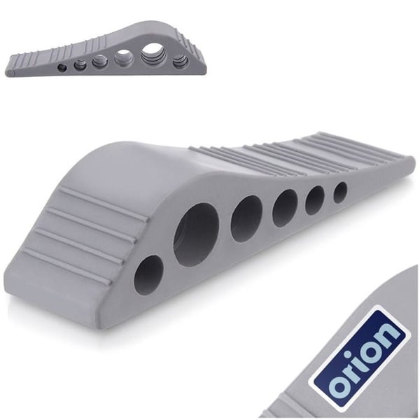 Dörrstopp - Orion - 12x3x2.7 cm - Ljudlös halkskydd - Skyddsgummi - Universell