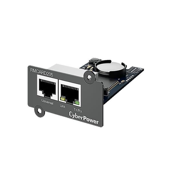 Fjärrövervakningskort - CyberPower - RMCARD205 - 100 Mb LAN - Auto-förhandling - IPv6