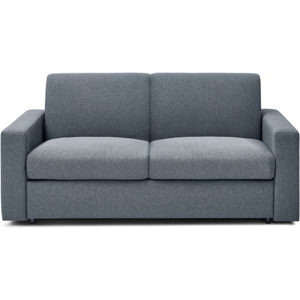 Expressiv bäddsoffa i tyg "Diana" - Sängmått 120 cm - 2 platser - Grå