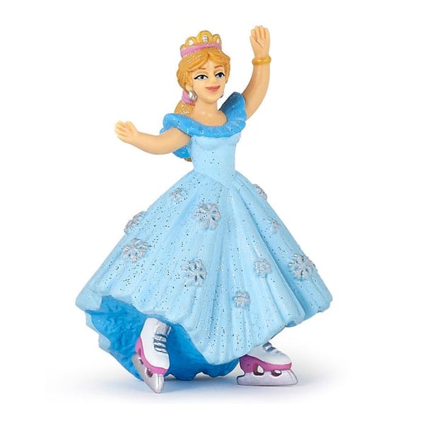 Figurine prinsessa med skridskor