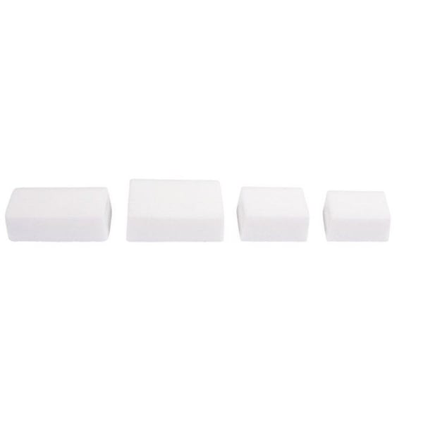 Silikonform för tvål: Rektanglar, djup 3cm, 4