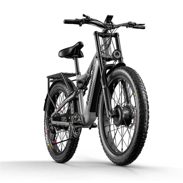 Elcykel - Shengmilo - S600 - Motor 1000 W x 2 - Batteri 48 V 17,5 Ah - Dæk 26 tommer