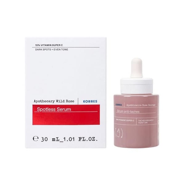 Korres Rosenvild Apotekarens Serum Lyster Anti-Fläckar 30 ml