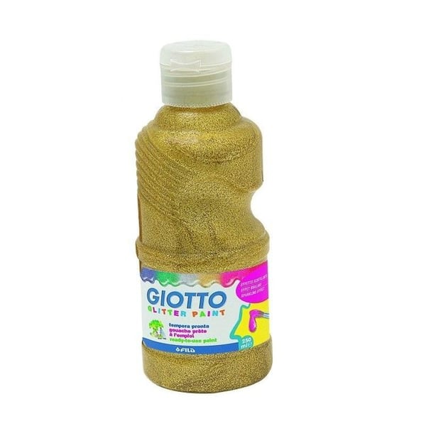 Gouache Paillettes - OMYACOLOR - 250 ml - Guld - Barn - Kreativ målning