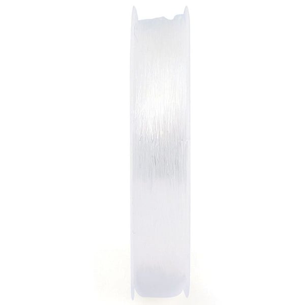 Spole av elastisk nylontråd - 0,5 mm x 20 m