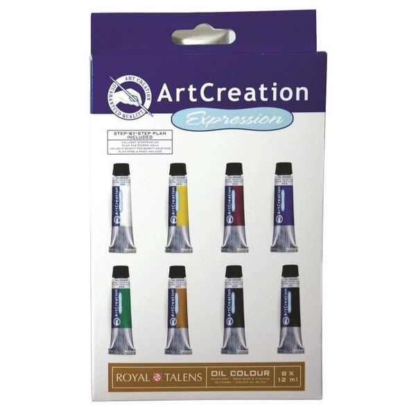 ARTSKAPAN EXPRESSION Set Olja 8x12 ml