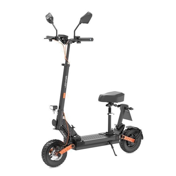 JOYOR S8E elektrisk scooter til voksne, 800 W motor, 48 V 26 Ah batteri, 10 tommer dæk, til bytransport.