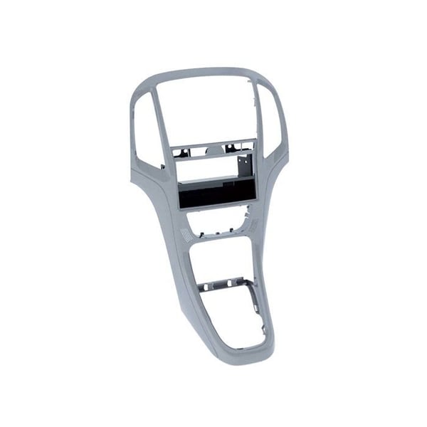2-DIN frontadapter med fack Opel Astra 2009 >grå platin