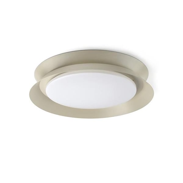 Plafondslampa - Faro - TENDER - Ljusgrå - Integrerad LED - 2700K - 24W