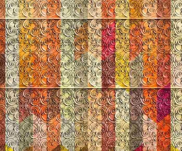 A.S. Creation Tapet kollektion Atelier 47 DD116990 Färgglad Orange