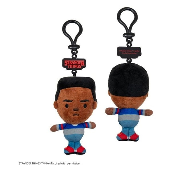 Cinereplicas - Stranger Things - Nyckelring i plysch Lucas Sinclair 12 cm