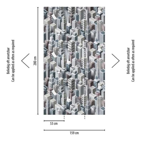 Tapeter - A.S. CREATION - The Wall - Färgeffekt - Grå - Non-woven