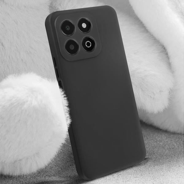 Coque - Honor X6b - Semihård - Soft-touch - Antispår svart