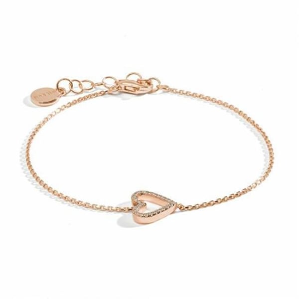 Armband - ROSATO - RZGM12 - Försilvrad - Längd 19 cm - Hjärta i zirkon Armband - ROSATO - RZGM12 - Försilvrad - Längd 19 cm - Hjärta i zirkon