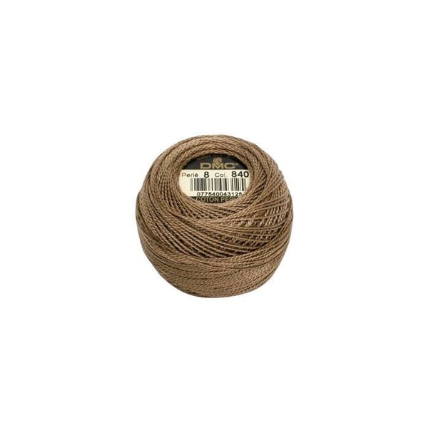 Coton perlé DMC art 116, tjocklek 8 - nystan 80m - Att 840