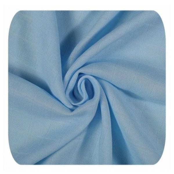 Badhandduk - Xkko - 100x90 cm - Bambun och bomull - Blå Baby Blue