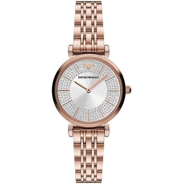 Klocka - Emporio Armani - AR11446 - Kvarts - Analog - Rostfritt stål Ip-rosé