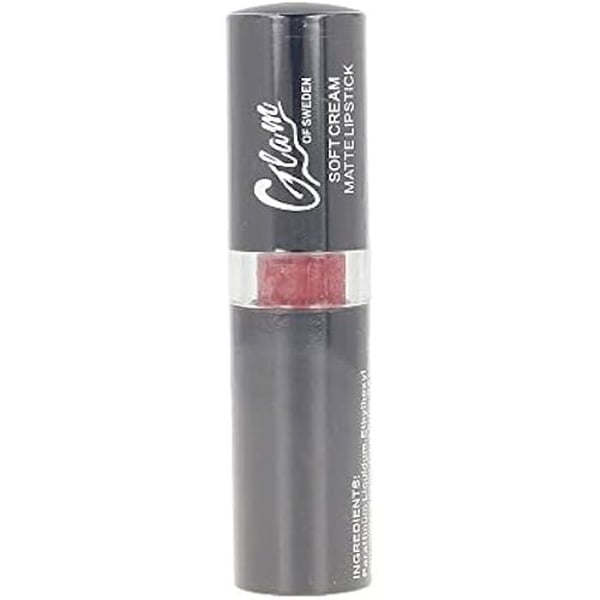 Läppstift - GLAM OF SWEDEN - Soft Cream Matte Lipstick 05-Brave - 4 Gr - Matt - Röd Läppstift - GLAM OF SWEDEN - Soft Cream Matte Lipstick 05-Brave - 4 Gr - Matt - Röd