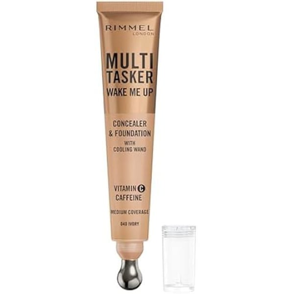 Korrektor & Grundmakeup - RIMMEL - 40 - Ivory - 20ml - Ljusnande - Revitaliserande - Niacinamid