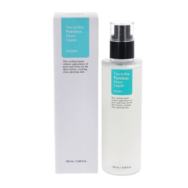 Emulsion til acne - COSRX - Two in One Poreless Power Liquid - 100 ml - Non-comedogen - Fugtighedsgivende