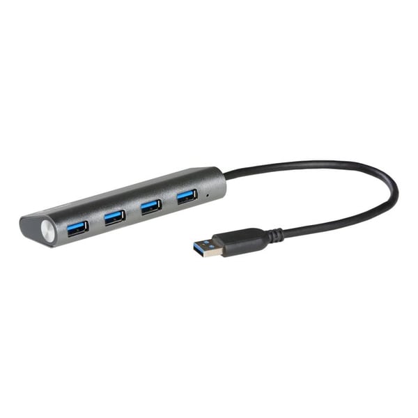 USB-hub - I-TEC - Metall - 4 portar USB 3.0 - Extern - PC, Mac