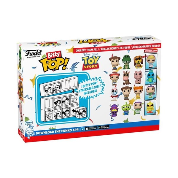 Figuriner Funko Bitty Pop - Funko - Toy Story Jessie - Paket med 4 - Hög kvalitet - 2 års garanti