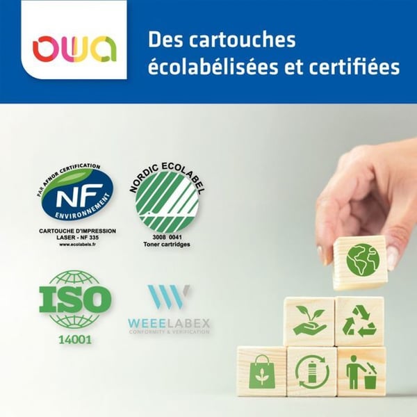 OWA tonerkassett för Brother - Svart - Upp till 12 000 sidor ISO/IEC 19752