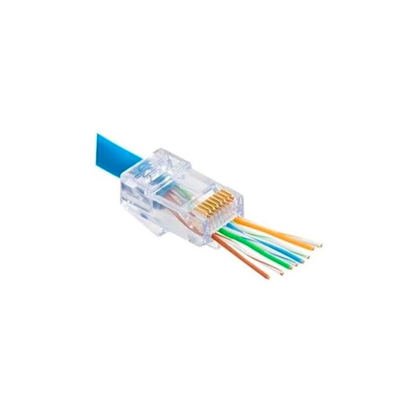 Nätverkskabel Cat5e U/UTP - WENTRONIC - 95409 - 305m - Grå - PVC